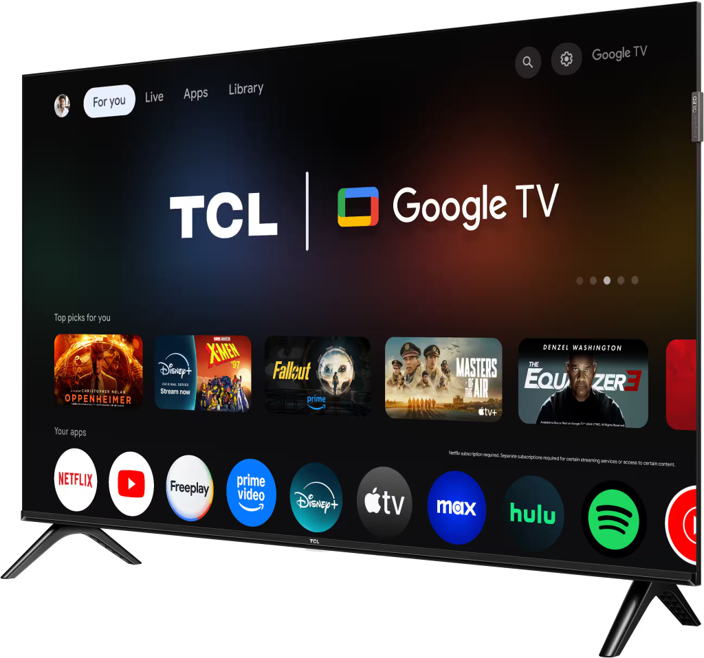Pantalla QLed y smartTV, disponible para venta de mayoreo.